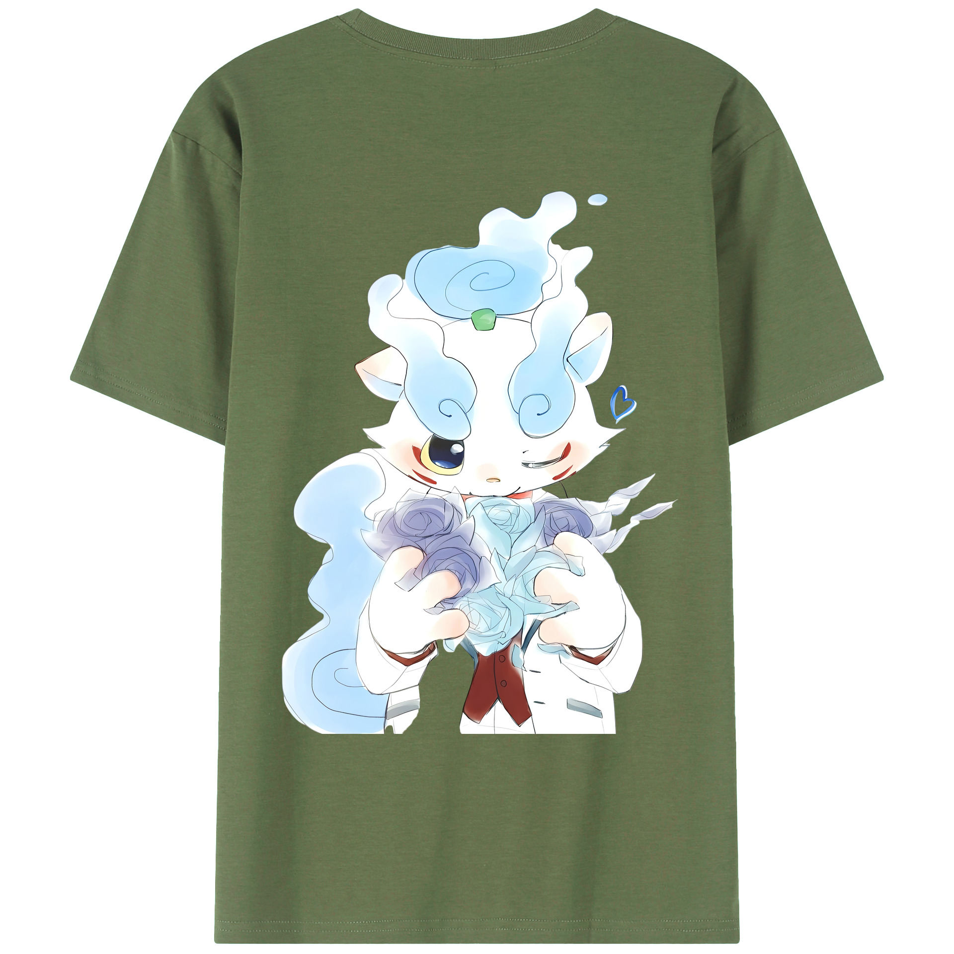 （画像用） 妖怪ウォッチ Yo-kai Watch 綿100％ メンズ半袖Tシャツ（バックプリント） 通気性